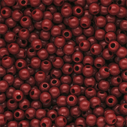 DQ Perline in acrilico 4 mm lucido Salsa 18-1657 TCX