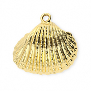 Pendenti di conchiglia prodotti speciali conchiglia cuore di mare oro