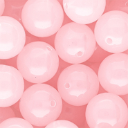 DQ&reg; Perline in acrilico 18 mm lucido rosa chiaro