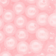 DQ&reg; Perline in acrilico 14 mm lucido rosa chiaro