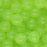 DQ&reg; Perline in acrilico 12 mm lucido verde chiaro