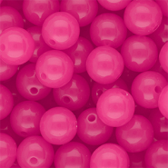 DQ&reg; Perline in acrilico 12 mm lucido rosa magenta