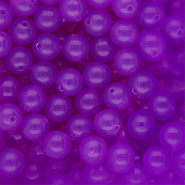 DQ&reg; Perline in acrilico 10 mm lucido viola