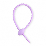 Componenti colorati fascetta in silicone viola