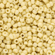 Rocailles Miyuki 8/0 Duracoat Opaque light lemon ice yellow 8 - 4451