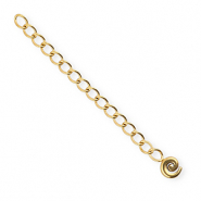 BY31&reg; Componenti in acciaio inossidabile allungatrice set spirale oro