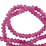 Perline in pietra naturale 4mm sfaccettate effetto viola