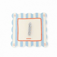 BY31® Ciondoli in ottone Eco-brass pasta fusilli argento