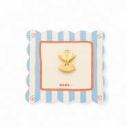 BY31® Ciondoli in ottone Eco-brass pasta farfalle oro