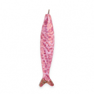 Ciondoli di ceramica greca DQ® sarda rosa orchidea-frutto di bosco vintage