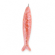 Ciondoli di ceramica greca DQ® sarda rosa corallo