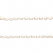 TQ Perle di acqua dolce chicco di riso 7x5 mm bianco naturale