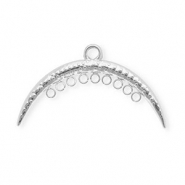 BY31&reg; Componenti in acciaio inossidabile distanziatore arco con 10 anellini argento