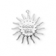 BY31® Ciondoli in ottone Eco-brass sole Dolce vita"" argento