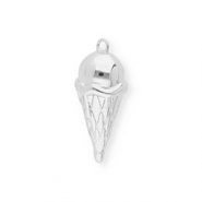 BY31® Ciondoli in ottone Eco-brass gelato argento