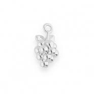 BY31® Ciondoli in ottone Eco-brass a mano uva argento