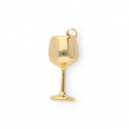 BY31® Ciondoli in ottone Eco-brass bicchiere da vino oro