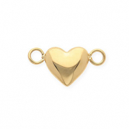 Componenti in acciaio inossidabile distanziatore cuore oro