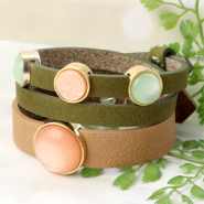 Set di ispirazione Crea facilmente bellissimi braccialetti Cuoio®