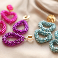 Set di ispirazione Ispirazione per orecchini con pendenti sfaccettati