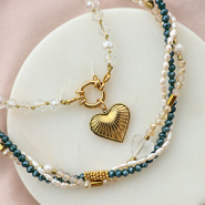 Set di ispirazione Tempo di ispirazione con perline sfaccettate