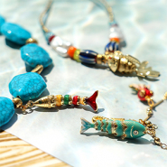 Set di ispirazione Crea gioielli divertenti con ciondoli in ottone