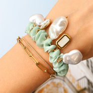 Set di ispirazione Crea una bella collezione di gioielli con perle d’acqua dolce di imitazione