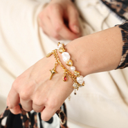 Set di ispirazione Crea gioielli festivi con perline e ciondoli in acciaio inox