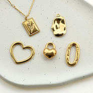 Set di ispirazione Crea gioielli unici con ciondoli in acciaio inossidabile