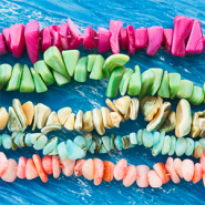 Novità Serie di perline in conchiglia e filo elastico 