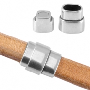 Chiusura magnetica di metallo DQ argento antico (privo di nichel)