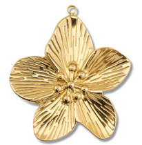 Charm flower Gold