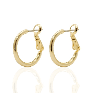 Orecchini a cerchio DQ 18mm oro