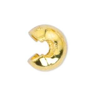 Beadalon coprischiaccini 5mm oro