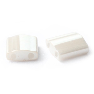 Perline Miyuki Tila 5x5mm Ceylon antique ivory pearl TL5 - 592