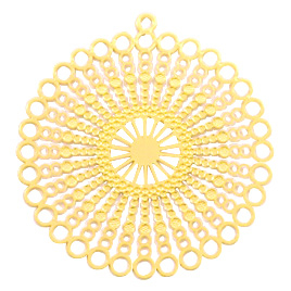 Pendenti in stile boh&eacute;mien rotondo oro (privo di nichel)