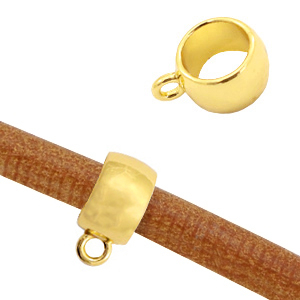 Ciondoli di metallo BQ anello con anellino &Oslash;5,6 mm oro (privo di nichel)