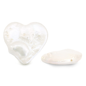 Perle di acqua dolce bianco madreperla