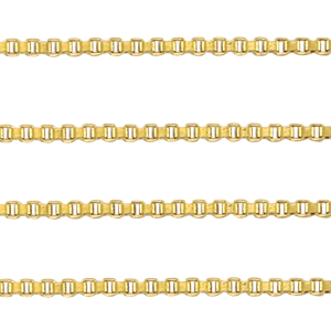 Componenti in acciaio inossidabile catena a rol&ograve; Veneziana oro