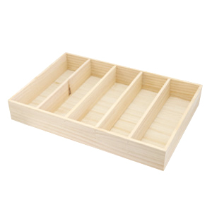 Espositore per bigiotteria per cuscini naturale (colore naturale di legno)