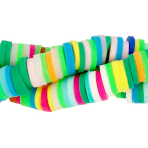 Perline Katsuki 4mm verde misto