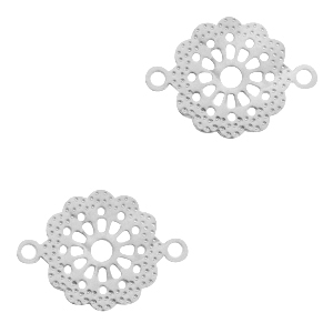 Distanziatori in stile boh&eacute;mien argento