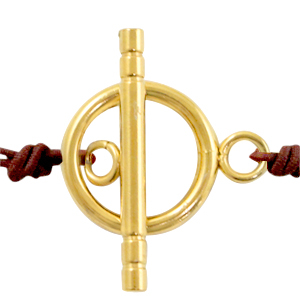 Componenti in acciaio inossidabile chiusura a forma T oro