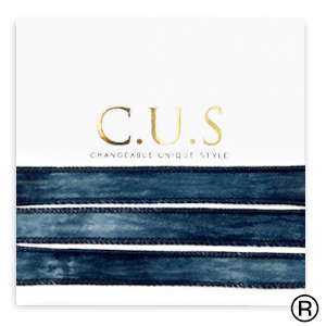 C.U.S&reg; nastro di gioielli immerso in color blu mezzanotte