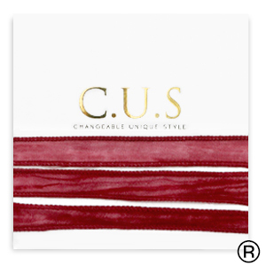 C.U.S&reg; nastro di gioielli rosa rubino