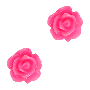 Perline rosa 10mm rosa magenta