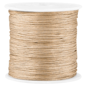 Coda di topo 0.8mm satinata marrone beige