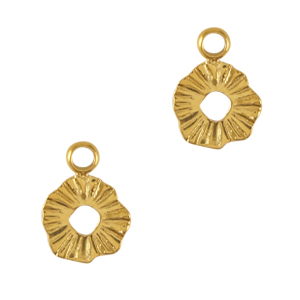 Ciondoli in acciaio inossidabile 8mm oro