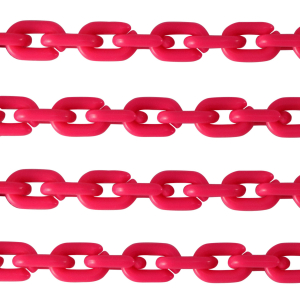 Catena in acrilico 15mm opaca rosa magenta