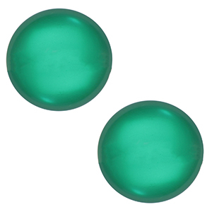 Cabochon Polaris Elements 12 mm classico Lucido verde eden